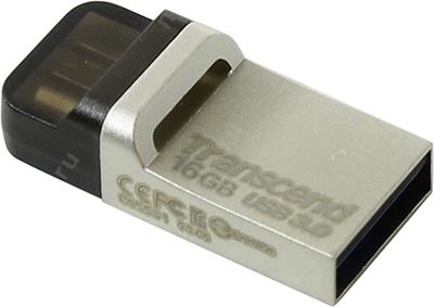 Transcend TS16GJF880S JetFlash 880S USB3.0/USB micro-B OTG Flash Drive 16Gb (RTL)