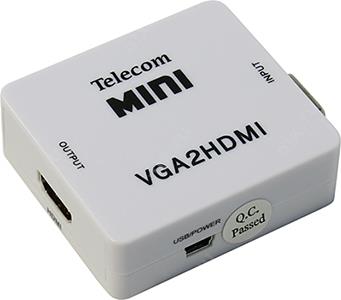 Telecom TTC4025 Video Converter VGA (15F)+ -  HDMI
