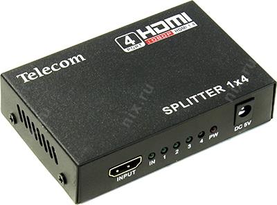 Telecom TTS5020 HDMI Splitter (1in - 4out) + ..