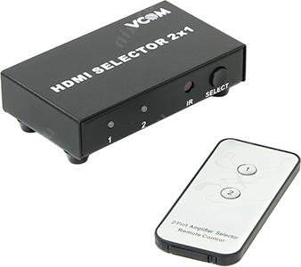 VCOM DD432 2-port HDMI Switch (2in - 1out, ver1.4) + ..