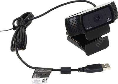 Logitech HD Pro Webcam C920 (RTL) (USB2.0, 1920*1080, ) 960-001055