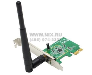 ASUS PCE-N10 Wireless LAN PCI-E Adapter (802.11b/g/n, PCI-Ex1, 150Mbps)