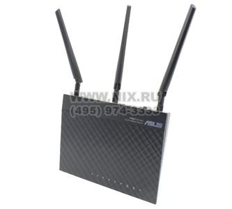 ASUS RT-N66U Dual-Band Wireless N900 Gigabit Router (4UTP 1000Mbps, 1WAN, 802.11a/b/g/n,450Mbps,2*USB)