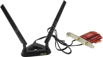 ASUS PCE-AC56 Dual-Band Wireless PCI-E Adapter (802.11a/b/g/n/ac, PCI-Ex1, 867Mbps)