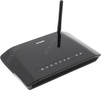 D-Link DSL-2640U /RA/U2A Wireless ADSL2+ Router (AnnexA, 4UTP100Mbps, RJ11, 802.11b/g/n, 150Mbps)