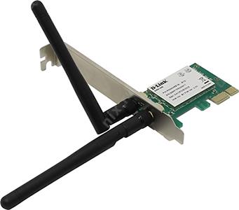 D-Link DWA-548 /B1B Wireless N 300 PCI-E x1 Desktop Adapter (802.11g/n, 300Mbps, 2x2dBi)