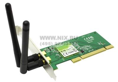 TP-LINK TL-WN851ND Wireless N PCI Adapter (802.11b/g/n, 300Mbps, 2x2dBi)