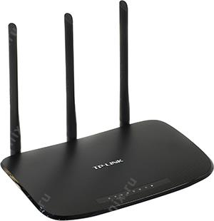 TP-LINK TL-WR940N Wireless N Router (4UTP 100Mbps, 1WAN, 802.11b/g/n, 450Mbps, 3x5dBi)
