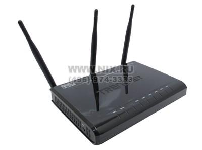 TRENDnet TEW-691GR Wireless N Gigabit Router (4UTP 1000Mbps, 1WAN, 802.11n/b/g, 450Mbps, 3x4dBi)