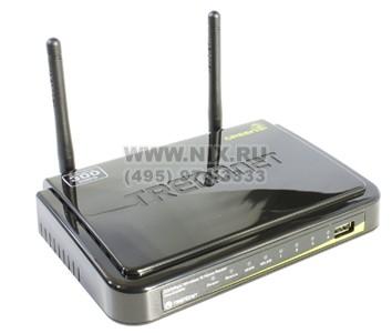 TRENDnet TEW-652BRU Wireless N Router (4UTP 10/100Mbps, 1WAN, 802.11n/b/g, USB, 300Mbps)