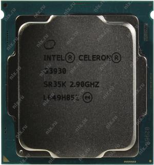 CPU Intel Celeron G3930 BOX 2.9 GHz/2core/SVGA HD Graphics 610/0.5+2Mb/51W/8GT/s LGA1151