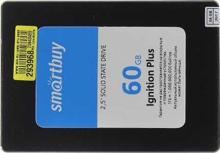 SSD 60 Gb SATA 6Gb/s SmartBuy Ignition Plus SB060GB-IGNP-25SAT3 2.5