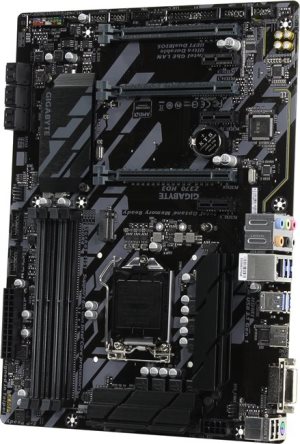 GIGABYTE GA-Z370-HD3 (RTL) LGA1151 Z370 3*PCI-E DVI+HDMI GbLAN SATA RAID ATX 4*DDR4