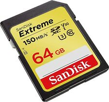 SanDisk Extreme SDSDXV6-064G-GNCIN SDXC Memory Card 64Gb UHS-I U3 V30